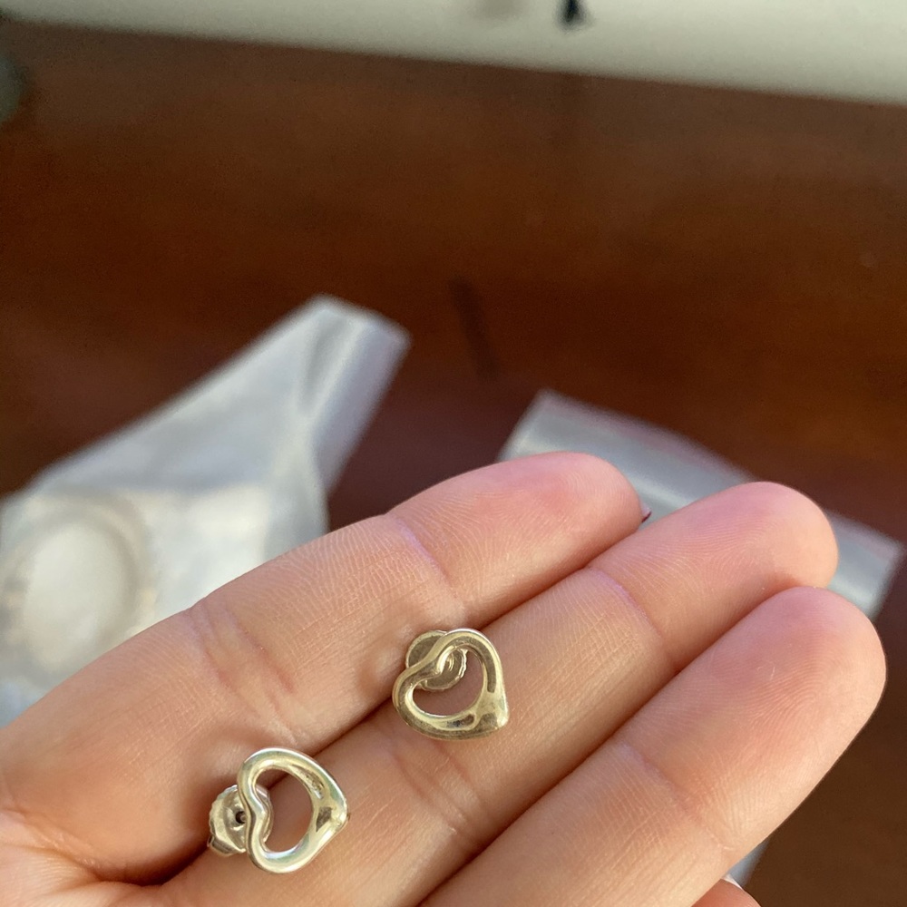 Tiffany and co earrings.  ✨ sold ✨